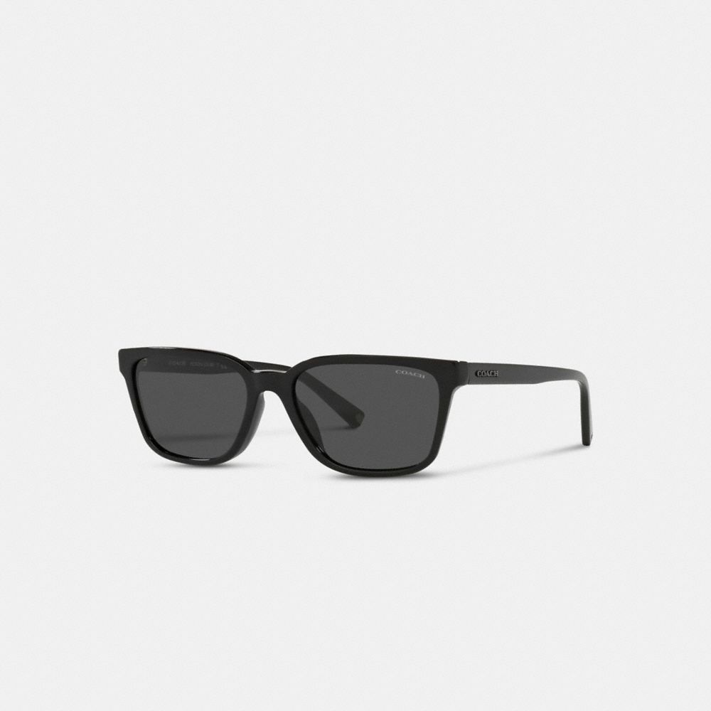 Óculos de Sol Coach Signature Workmark Square Sunglasses Masculino Pretas | NKUOTWF-39